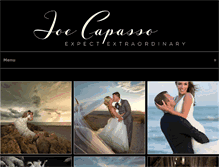 Tablet Screenshot of joecapasso.com